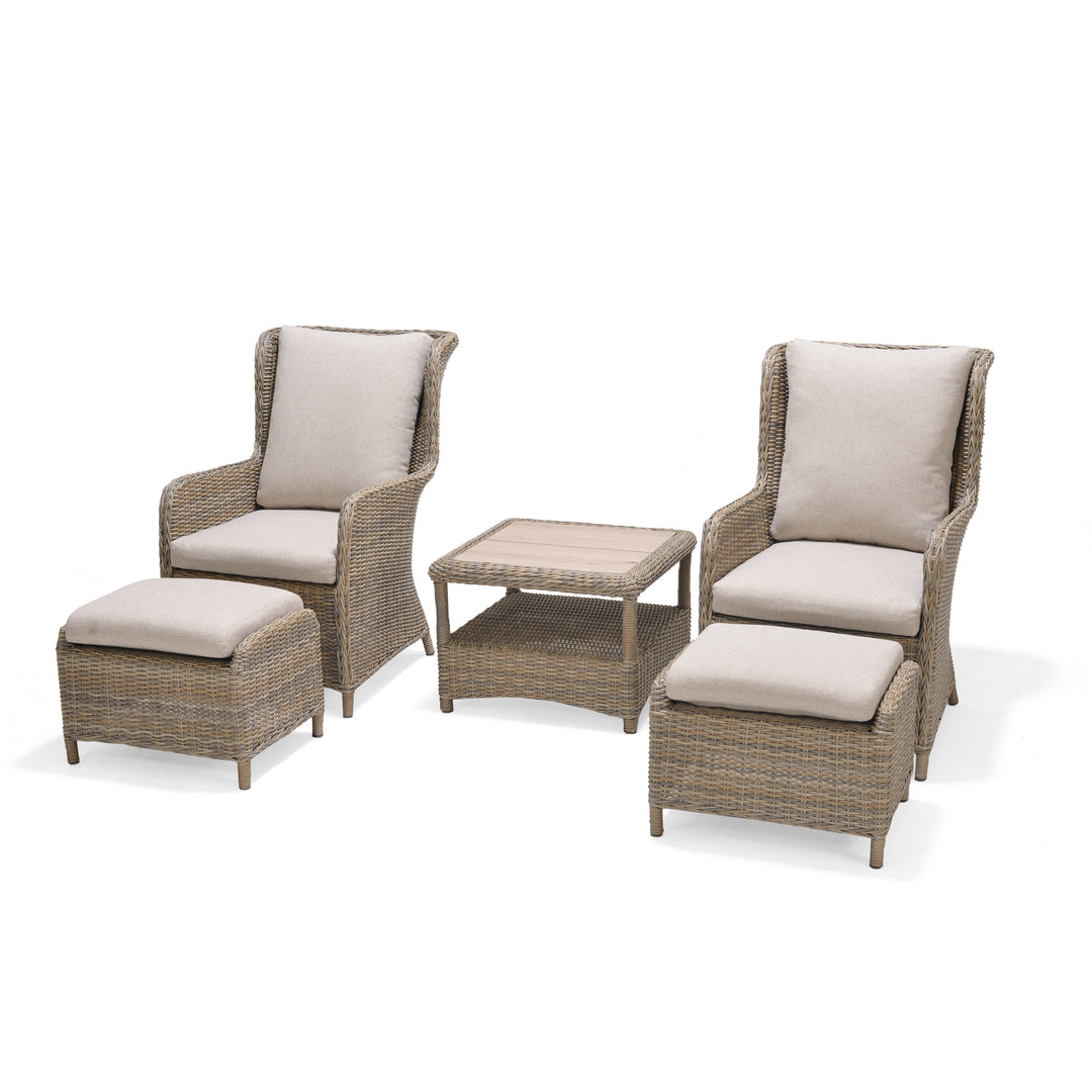 Martinique Light Deluxe Chair Set