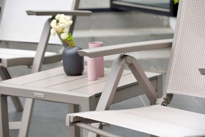 Morella 2-Seat Reclining Coffee Set & Footrest