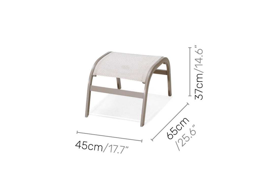 Morella 2-Seat Reclining Coffee Set & Footrest