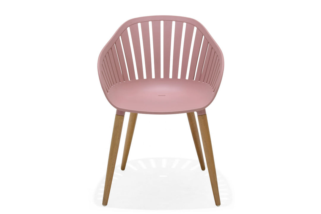 Nassau Carver Chairs x2 - Pink by Lifestyle Garden