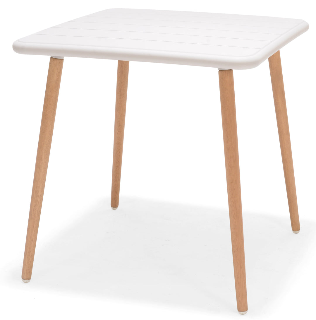 Lifestyle Garden Nassau 70cm Square Bistro Table - White