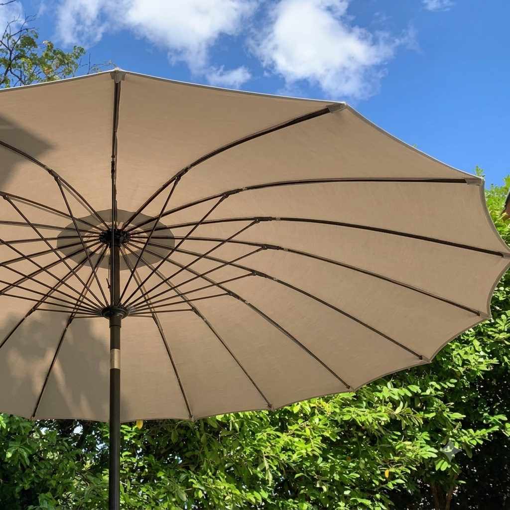 2.7m Shanghai Crank & Tilt Garden Parasol – Available in 10 Colours