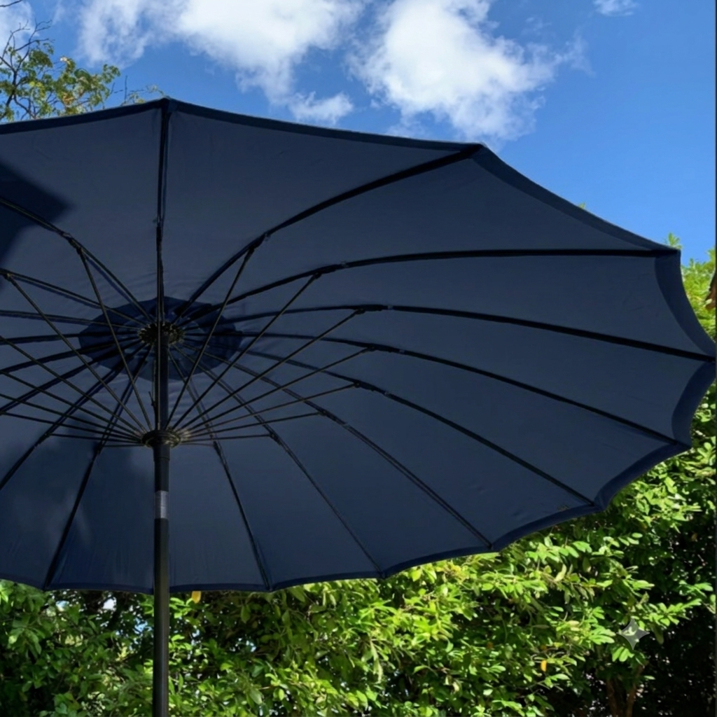 2.7m Shanghai Crank & Tilt Garden Parasol – Available in 10 Colours