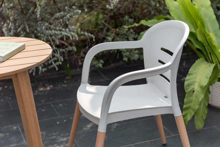 Onyx 66cm Bistro Set – Social Plastic® Coral Sand