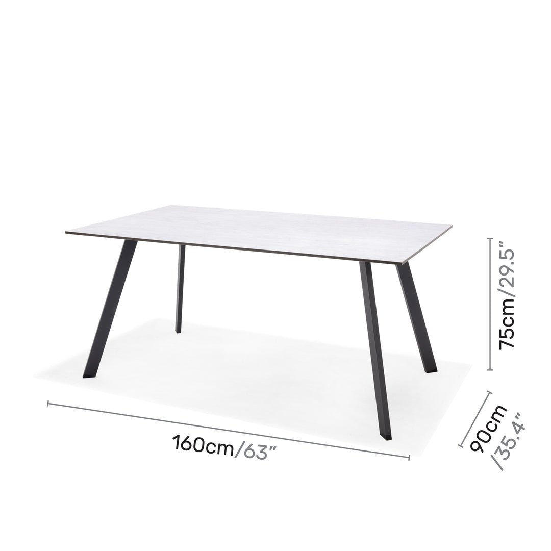 Lifestyle Garden Opal 6 Seat Dining Table