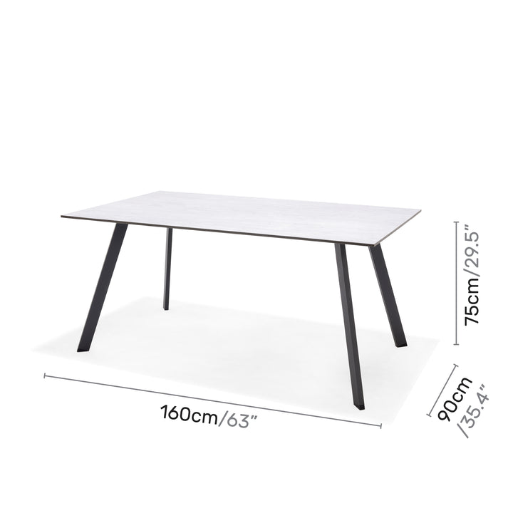 Lifestyle Garden Opal 6 Seat Dining Table