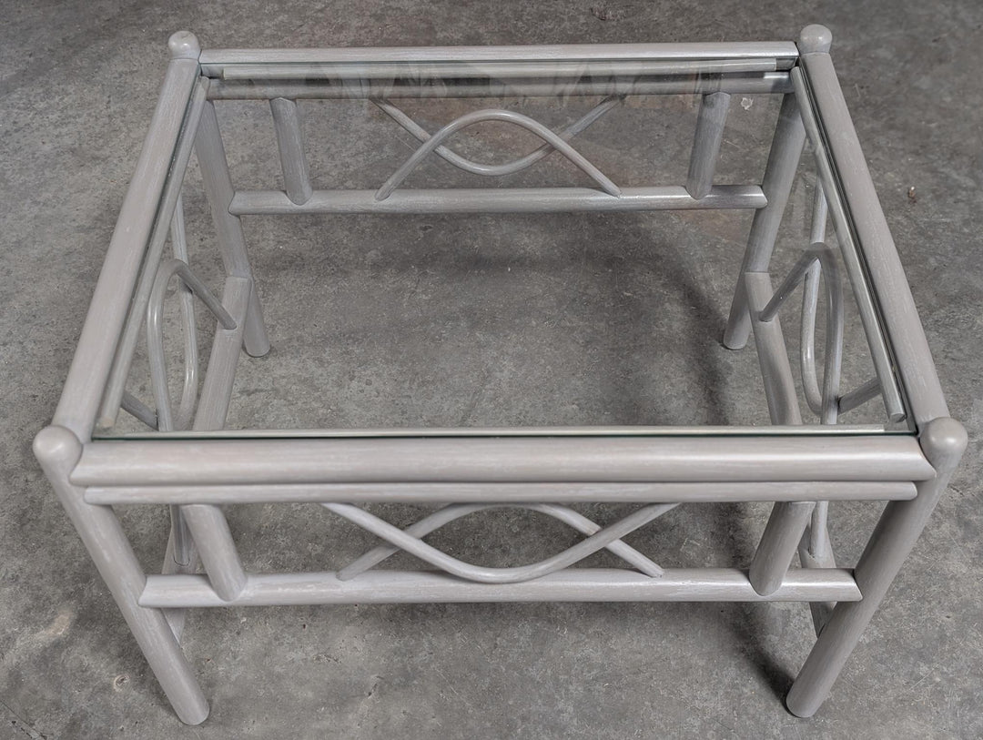 Madrid Cane Suite in Grey Wash by Desser | EX DISPLAY | KENT ONLY DELIVERY