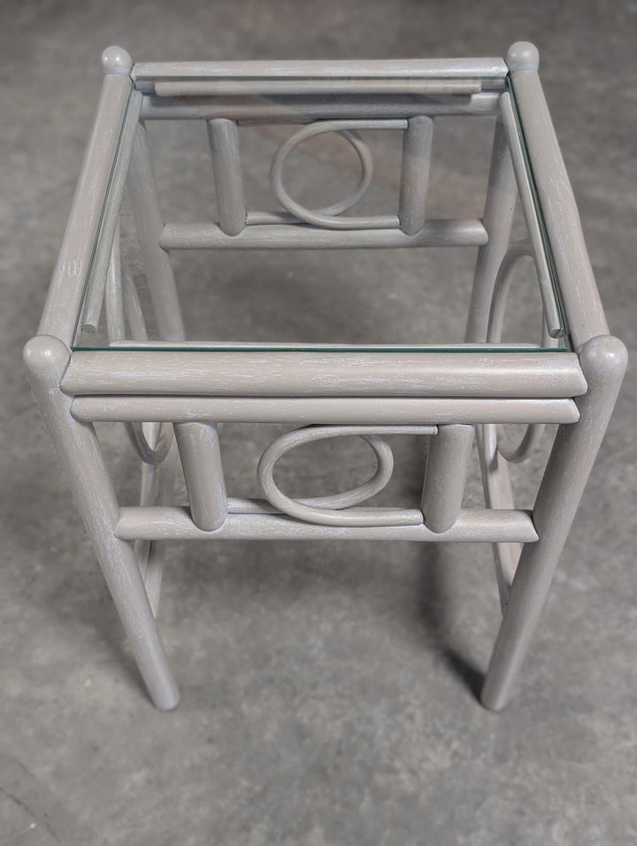 Madrid Cane Suite in Grey Wash by Desser | EX DISPLAY | KENT ONLY DELIVERY