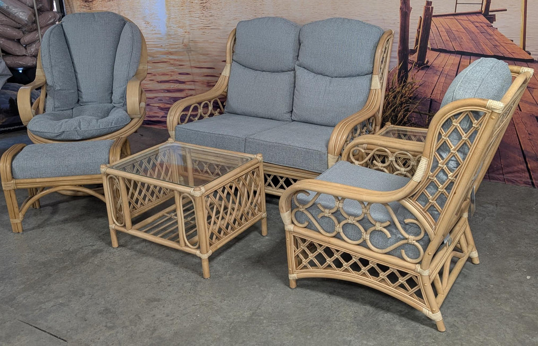 Reno Cane Suite by Daro | EX DISPLAY | KENT ONLY DELIVERY