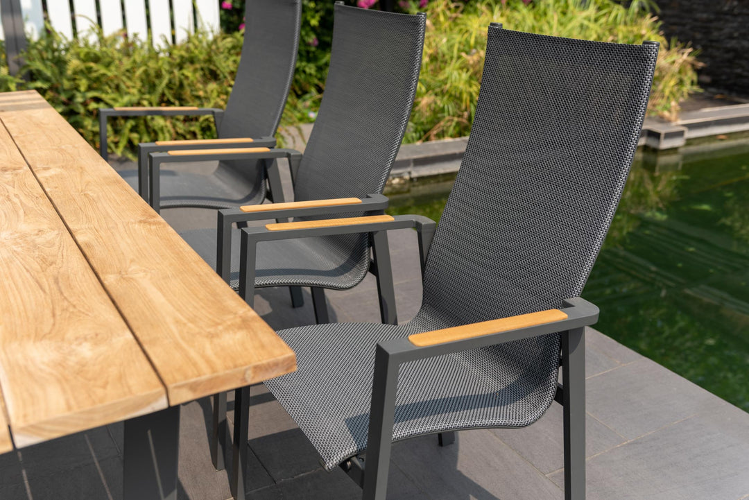 Palau High Back 6 Seat Dining Set - Lifestyle Garden