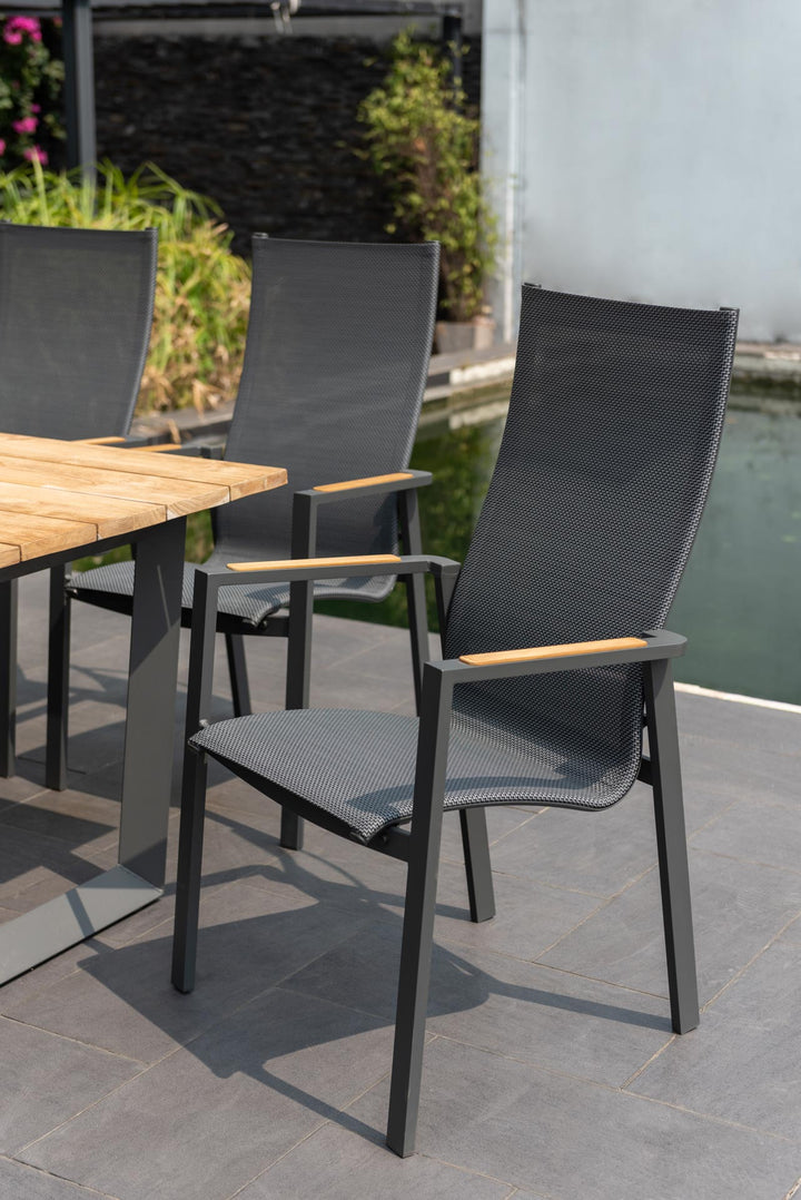 Palau High Back 6 Seat Dining Set - Lifestyle Garden