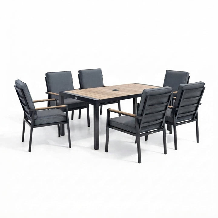 Panama-Asher Deluxe 6 Seat Dining Set