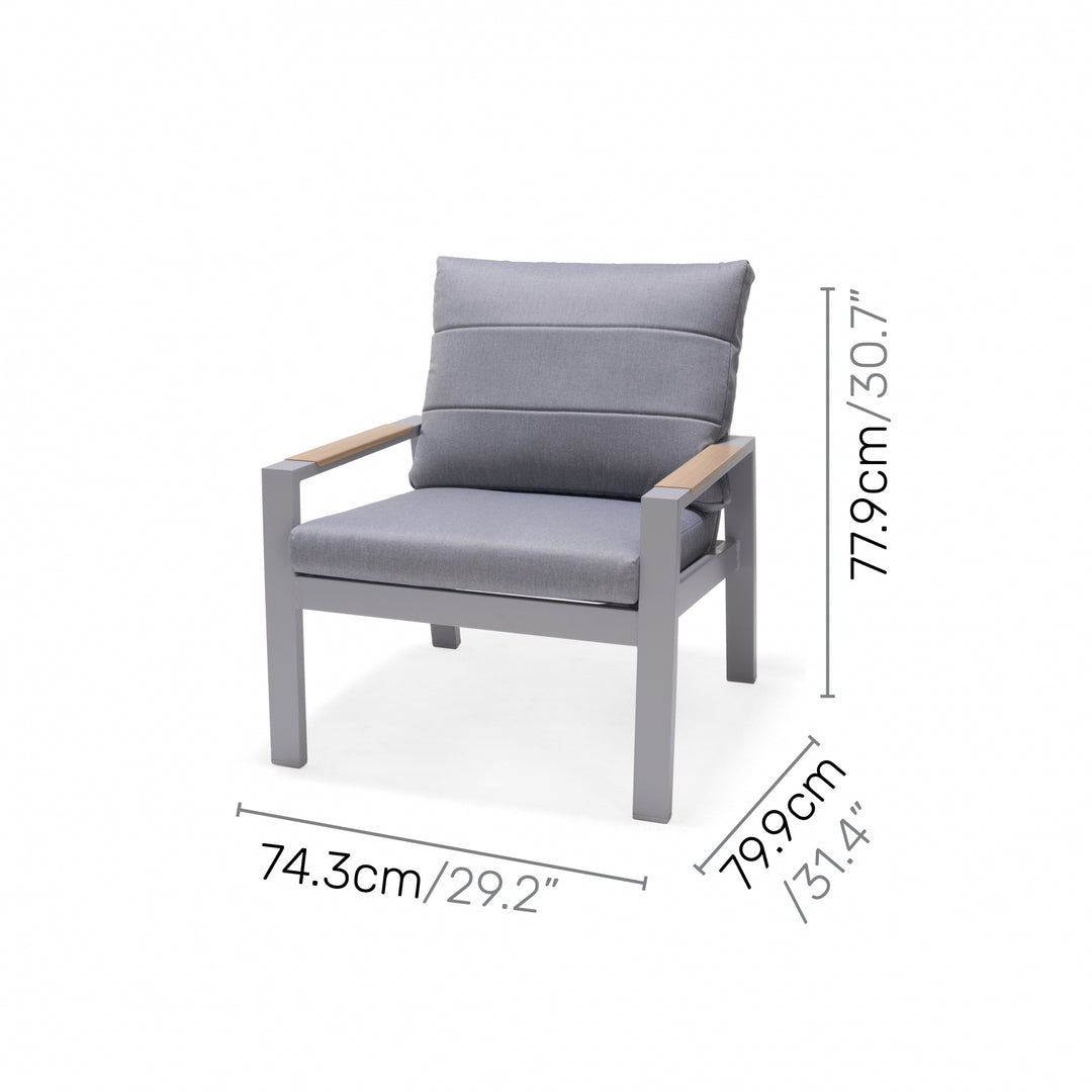 Lifestyle Garden Panama Light Sofa Set