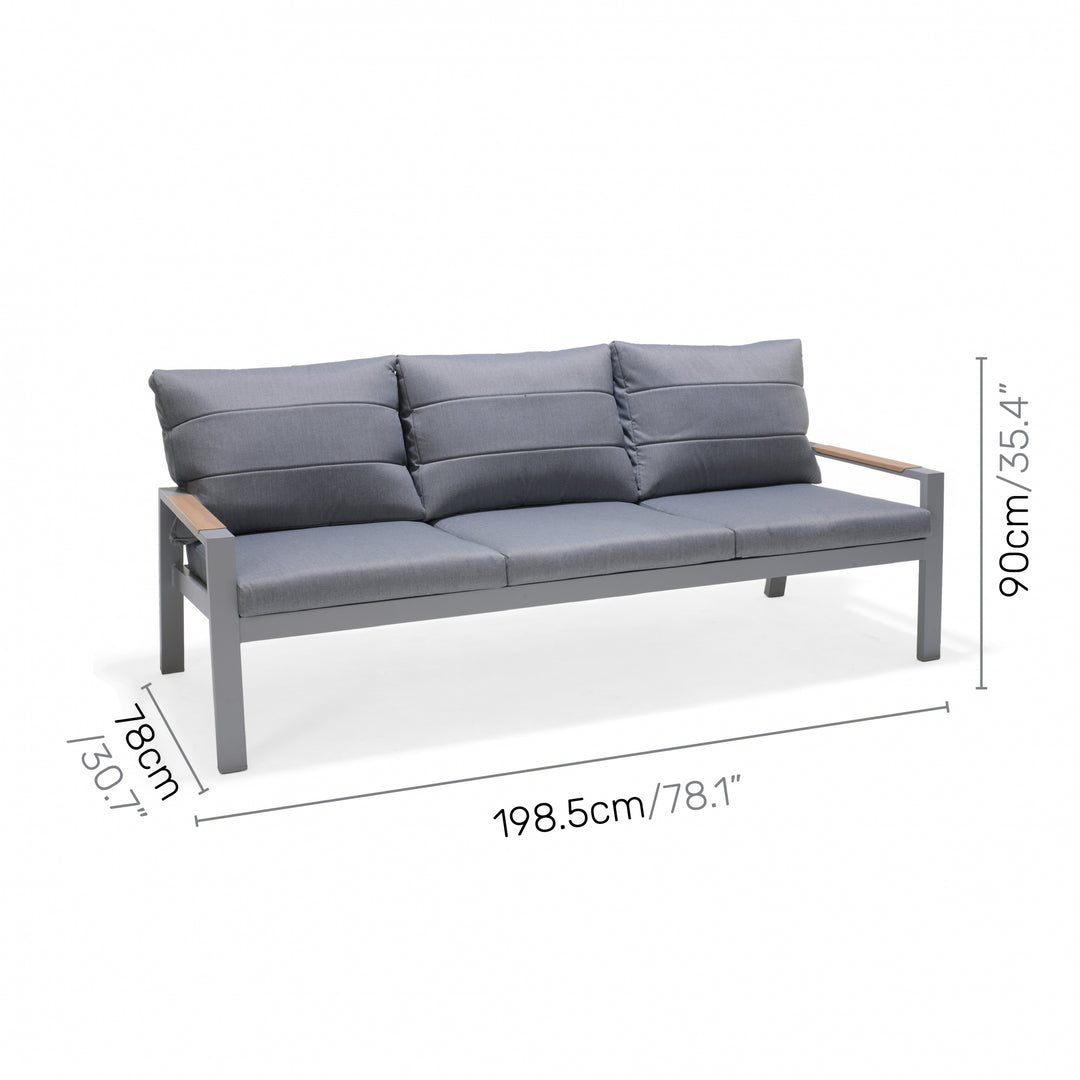 Lifestyle Garden Panama Light Sofa Set