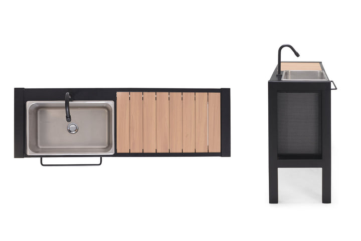 Lifestyle Garden Panama Dark Outdoor Kitchen