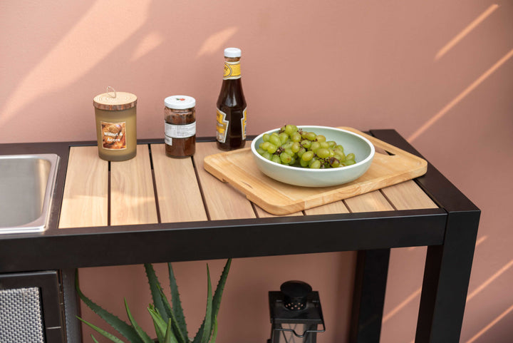 Bmb Kitchen Lifestyle Garden Panama Dark Outdoor Kitchen – Hills Home and Garden