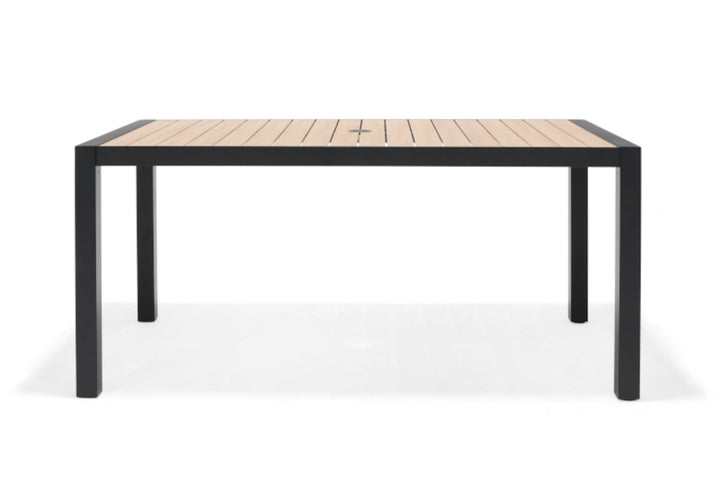 Lifestyle Garden Panama Dark 6 Seat Dining Table