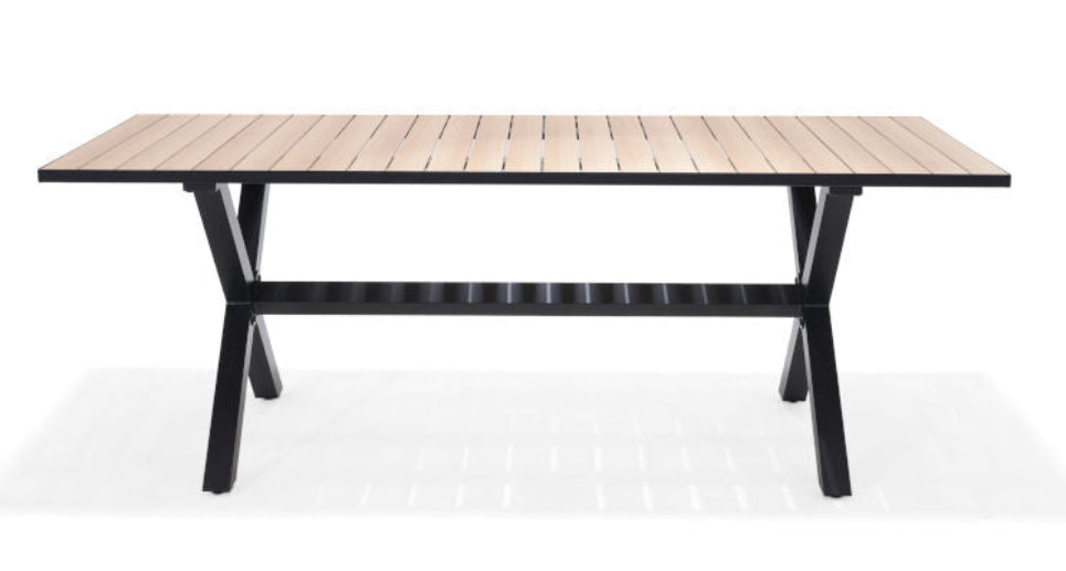 Lifestyle Garden Panama Dark 8 Seat Dining Table