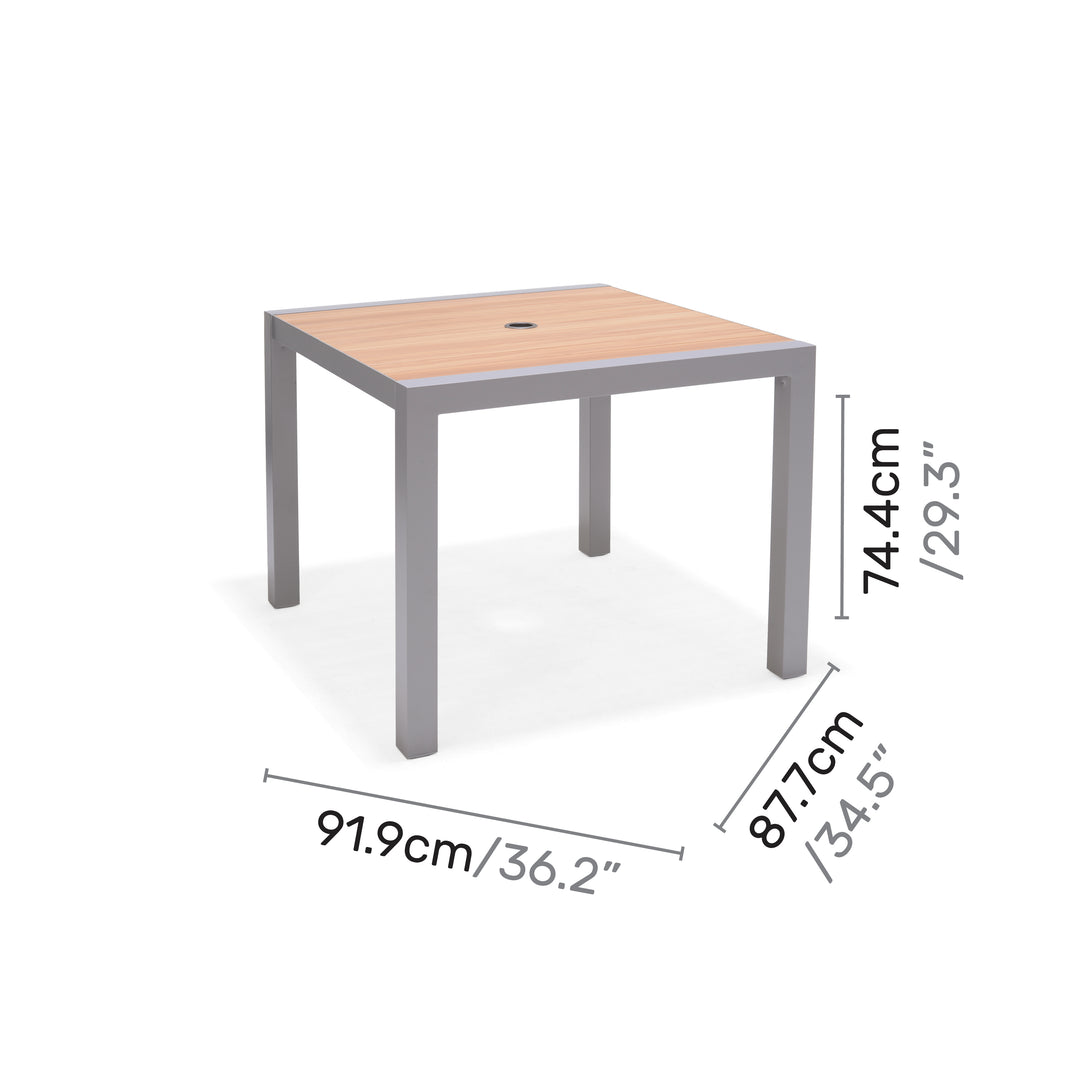 Lifestyle Garden Panama Light 4 Seat Dining Table