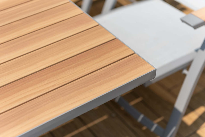 Panama Light 8 Seat Reclining Dining Set - Lifestyle Garden