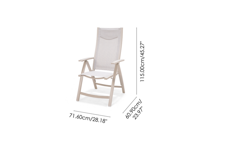 Urbanite Deluxe Light Multi-Position Chair - Lifestyle Garden