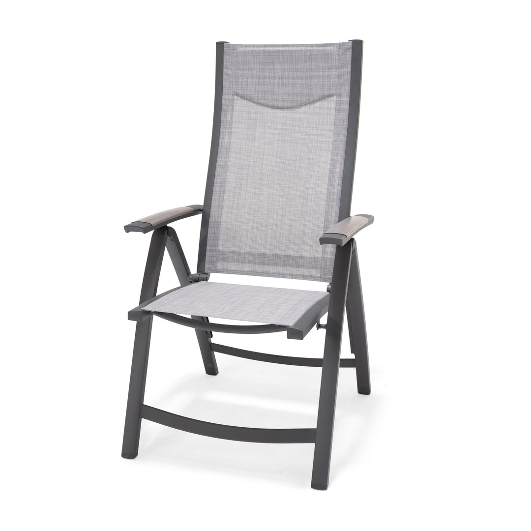Urbanite Deluxe Dark Multi-Position Chair - Lifestyle Garden