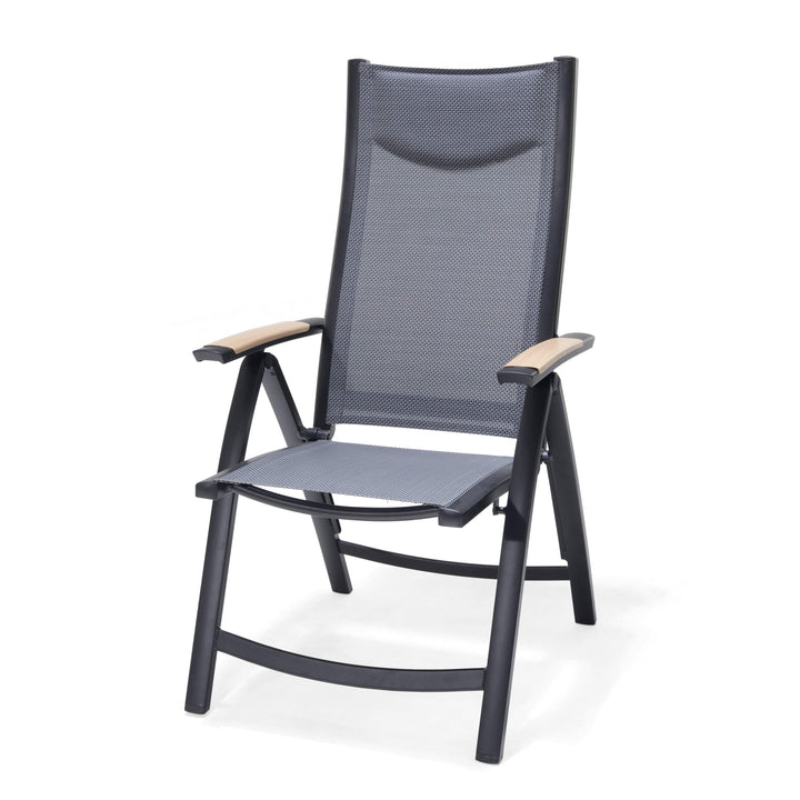 Panama Dark Reclining Bistro Set - Lifestyle Garden