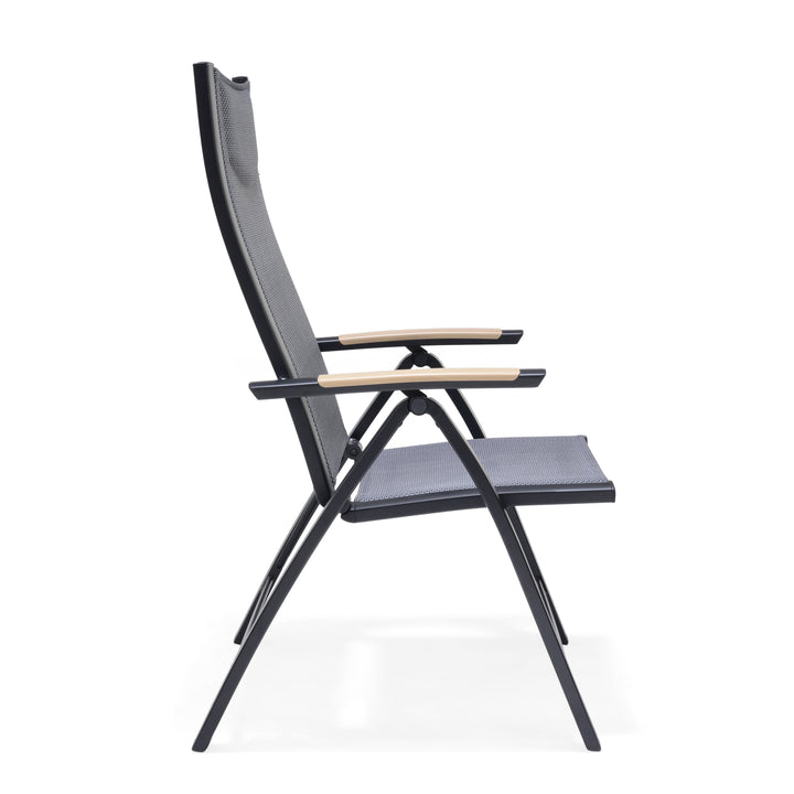 Panama Dark Reclining Bistro Set - Lifestyle Garden