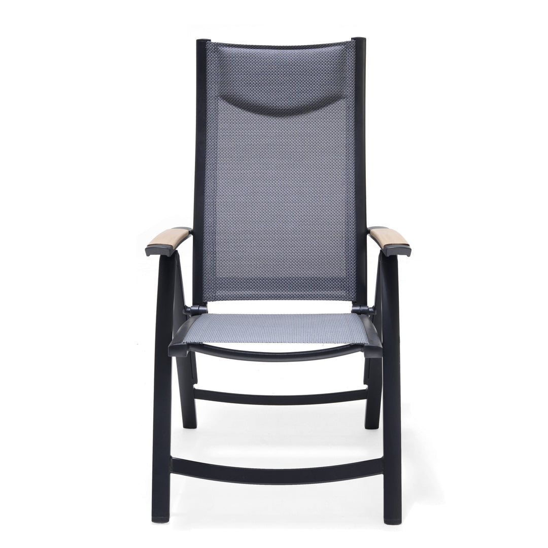 Panama Dark Reclining Bistro Set - Lifestyle Garden