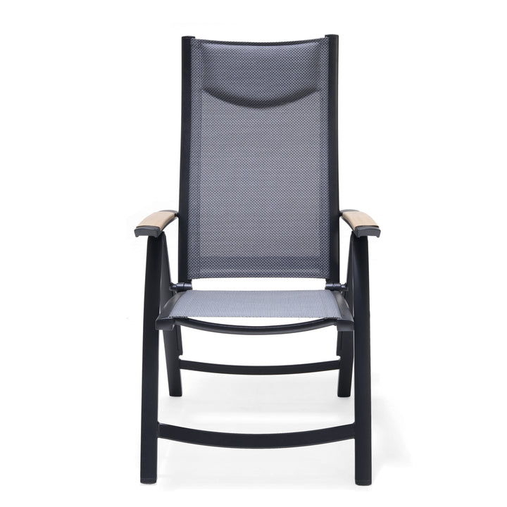 Panama Dark Reclining Bistro Set - Lifestyle Garden