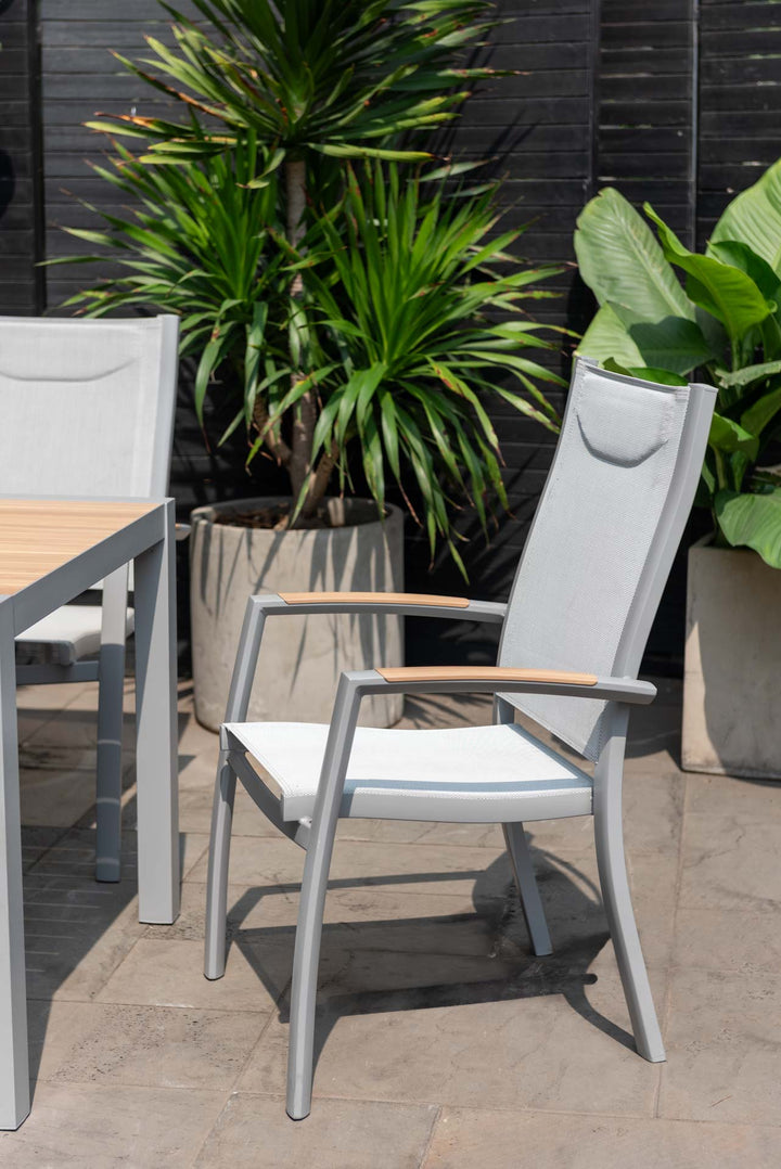 Panama Light 4 Seat Dining Set - Lifestyle Garden