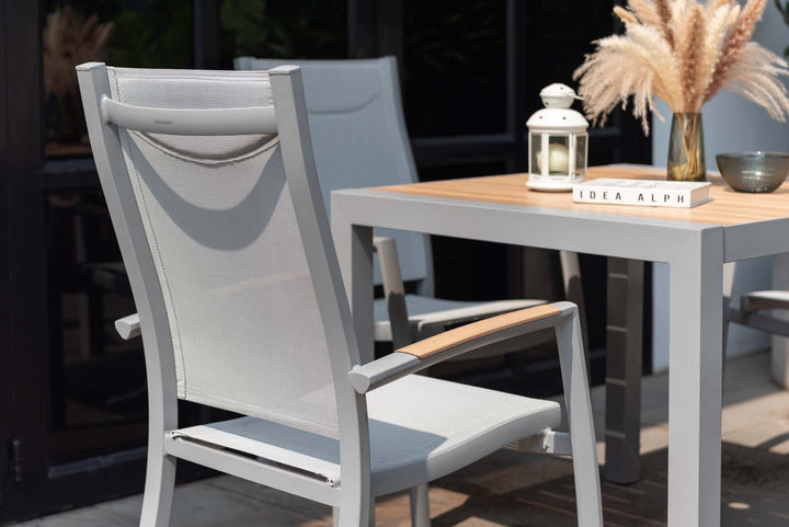 Panama Light 4 Seat Dining Set - Lifestyle Garden