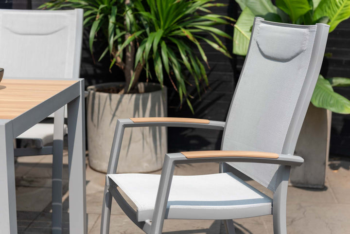 Panama Light 4 Seat Dining Set - Lifestyle Garden