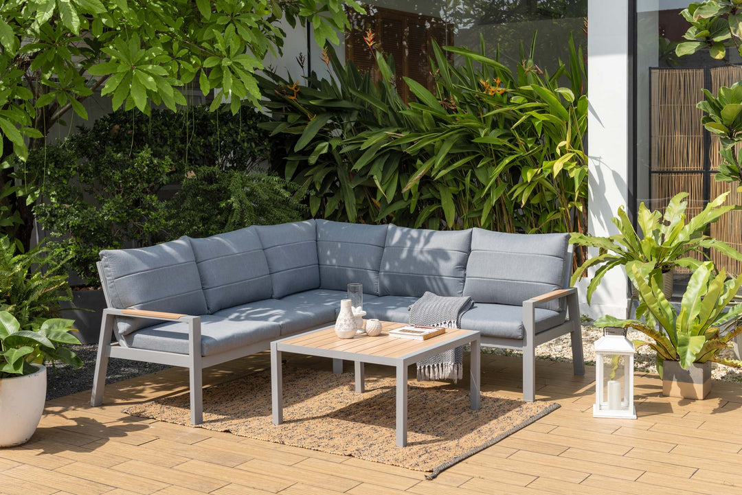 Panama Light Corner Sofa Set - Lifestyle Garden