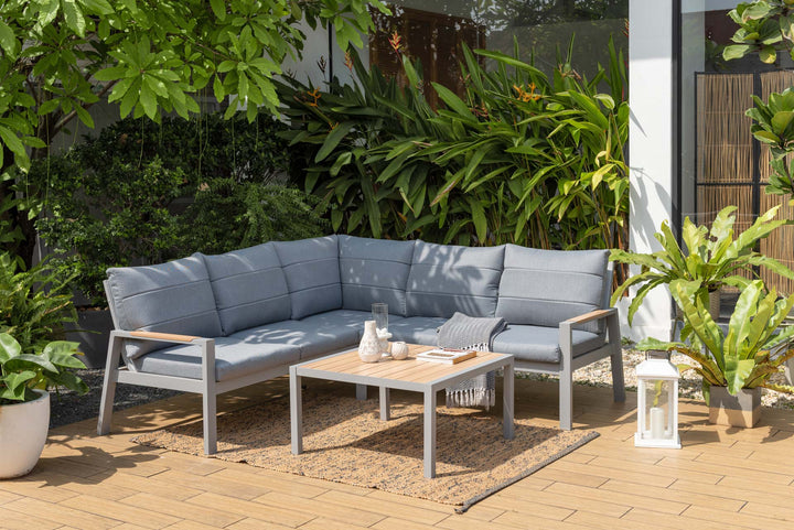 Panama Light Corner Sofa Set - Lifestyle Garden