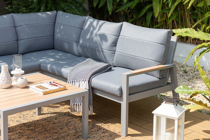 Panama Light Corner Sofa Set - Lifestyle Garden