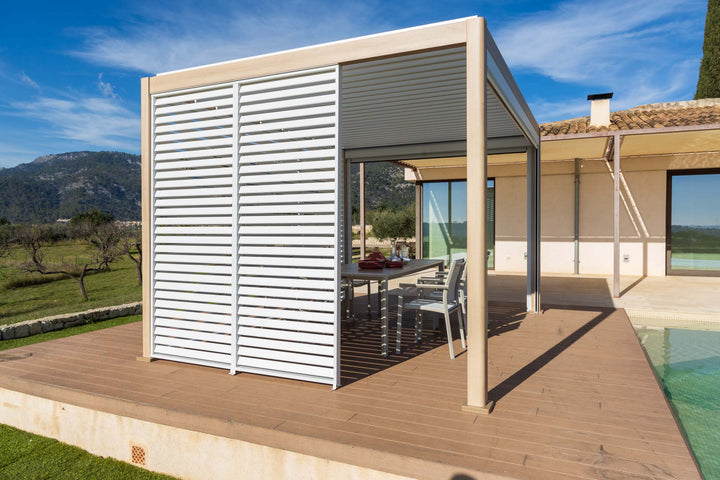 Lifestyle Garden 4m x 3m Pergola Oak & White | KENT ONLY DELIVERY