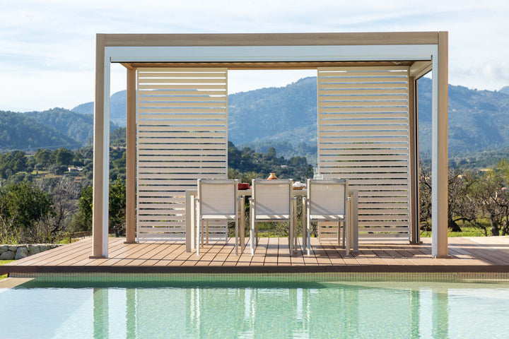 Lifestyle Garden 4m x 3m Pergola Oak & White | KENT ONLY DELIVERY
