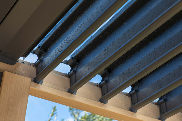 Lifestyle Garden 6x3 Pergola Oak & Charcoal | KENT ONLY DELIVERY