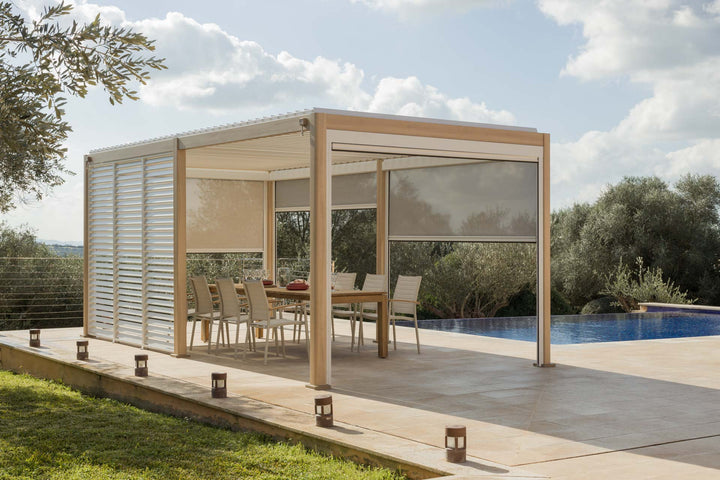 Lifestyle Garden 6x3 Pergola Oak & White | KENT ONLY DELIVERY