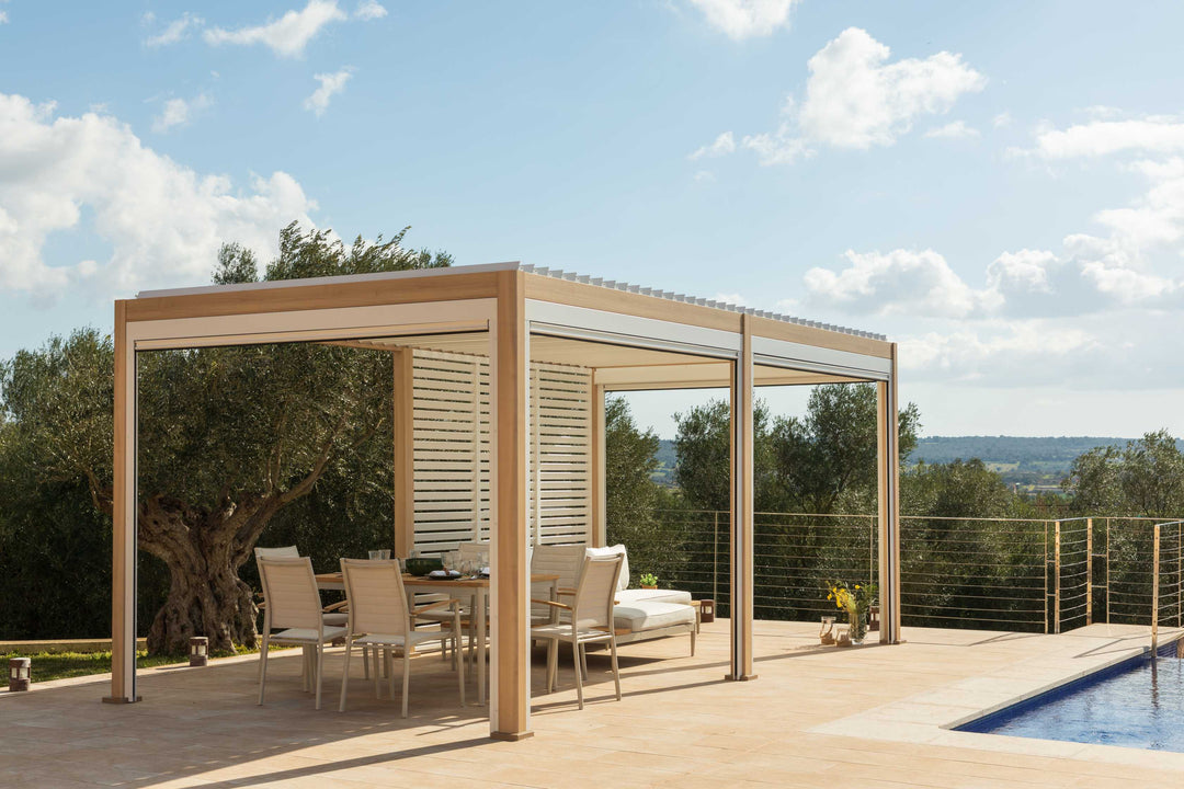 Lifestyle Garden 6x3 Pergola Oak & White | KENT ONLY DELIVERY