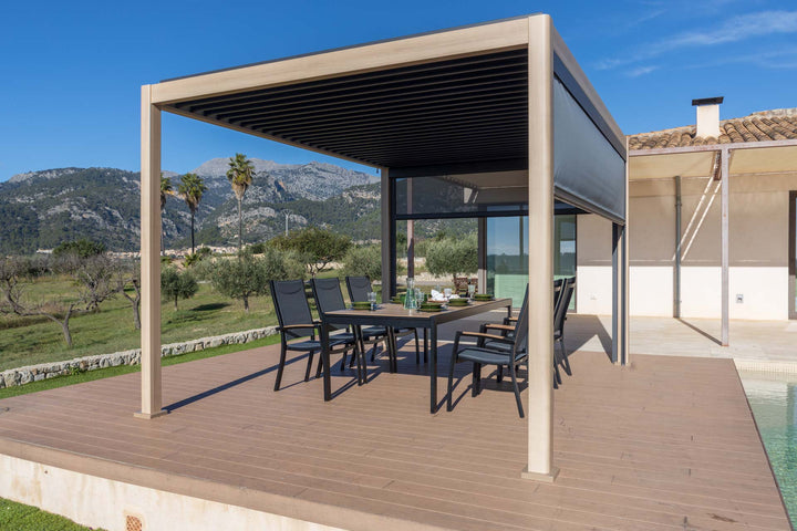 Lifestyle Garden 4m x 3m Pergola Oak & Charcoal | KENT ONLY DELIVERY
