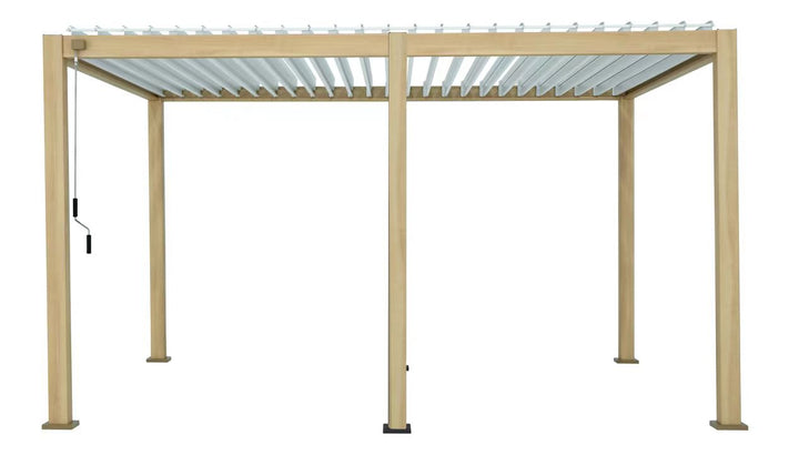 Lifestyle Garden 6x3 Pergola Oak & White | KENT ONLY DELIVERY