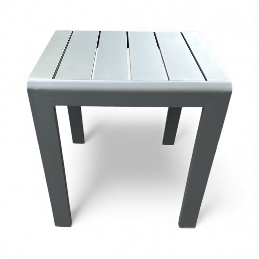 Ivy Aluminium Three Piece Bistro Set in Anthracite