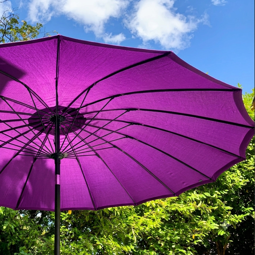 2.7m Shanghai Crank & Tilt Garden Parasol – Available in 10 Colours