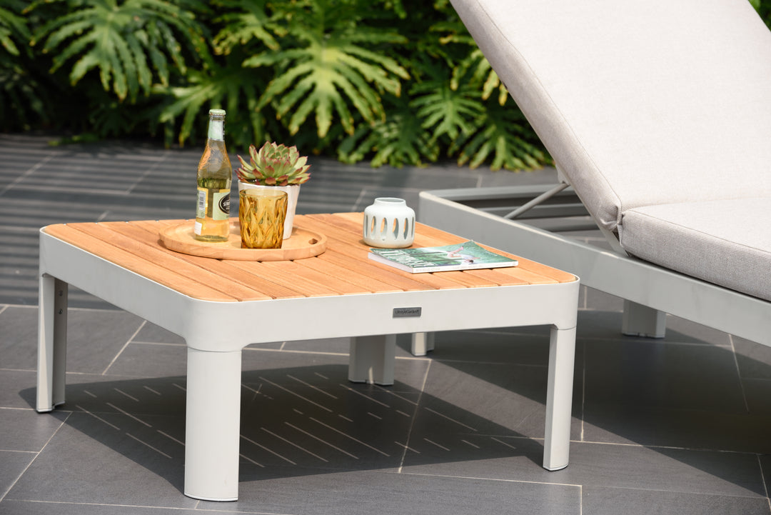 Lifestyle Garden Portals Light 72cm Square Coffee Table