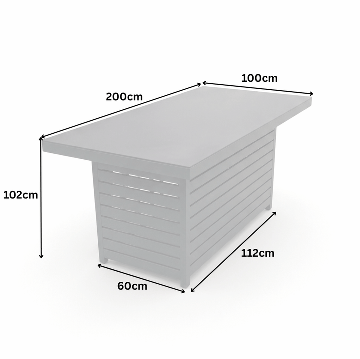 Royale 6 Seat Rectangular Bar Set | KENT ONLY DELIVERY