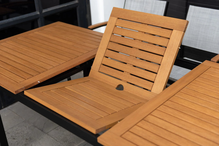 Lifestyle Garden Kingsbury-Lynx 150-200x90cm Extendable Dining Table