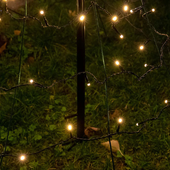 NOMA Set of 3 Starry Night Pole Tree Path Finders Warm White LEDs