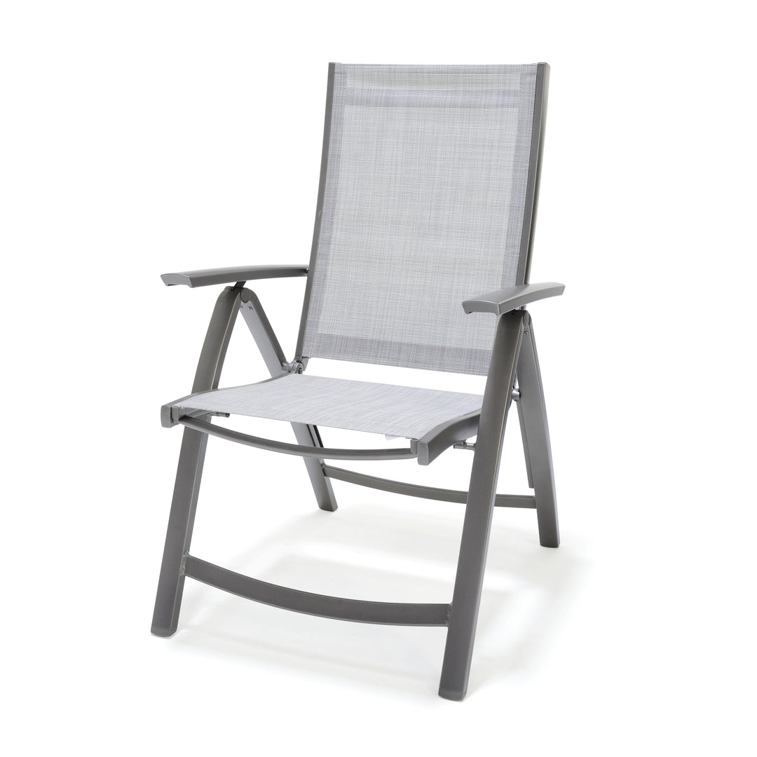 Lifestyle Garden Solana-Urbanite Reclining 6 Seat Round Dining Set